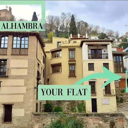 Japanese Style 9 Person Flat, Close To Alhambra Apartment *